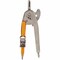 Charles Leonard Ball Bearing Compass w/Golf Pencil, Safety Point, 12 Per Pack, PK2 77365 - alternate 1