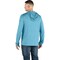 Berne Mens 2XL Heathered Blue Jay Long Sleeve Hooded UPF Sun Shirt SH13HBLJR520 - alternate 2
