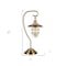 Homeroots 22" Antiqued Brass Metal Arched Table Lamp With Brass Cage Shade 524332 - alternate 7