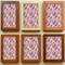 Homeroots 4" x 4" Pink Vinyl Arabesque Peel And Stick Removable Tiles 571306 - alternate 7