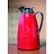 Service Ideas Classy Carafe, Vacuum Insulated Carafe, Stainless Vacuum, 1 Liter, Red CJZS1RED - alternate 3