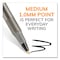 Bic Round Stic Xtra Life Ballpoint Pen, Stick, Medium 1 mm, Black Ink, Translucent Black Barrel, 144PK GSM144AZ-BLK - alternate 9
