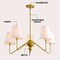 Jonathan Y Skylar 32" 5-Light Classic Minimalist Metal Inverted Gourd LED Chandelier, Gold Painting JYL7912B - alternate 7