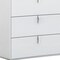 Homeroots 62" X 19" X 30" White Dresser 366258 - alternate 5