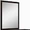 Homeroots 43" Dark Brown Framed Dresser Mirror 329655 - alternate 4