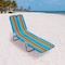 Rio Brands Rio Brands Silver Steel Frame Foldable Chaise Lounge Multicolored BPL-2520ABPK4 - alternate 8