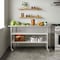 Flash Furniture Reese SS Work Table 24in. x 60in. w/2 Undershelves and 4 Casters, Heavy Duty Food Prep Worktable NH-WT-GU-2460-CAS-GG - alternate 7