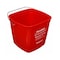 Impact Purapail Utility Bucket 6 Quart Red Sanitizing - Case of 12, 12PK 5506-6S - alternate 4