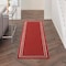 Homeroots 8' Brick Red And Ivory Indoor Outdoor Runner Rug 545494 - alternate 5