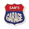 Signmission Sam's Garage, 6 Inch X 6 Inch, Plastic Sign SHI-P-6-383-SAM - alternate 1