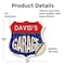 Signmission David's Garage, 12 Inch X 12 Inch, Vinyl Decal SHI-D-12-383-DAVID - alternate 5