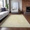 Homeroots 8' X 10' Wheat Gold And Ivory Geometric Washable Indoor Outdoor Area Rug 577610 - alternate 6