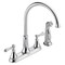 Delta Cassidy Two Handle Kitchen Faucet with Spray 2497LF - alternate 3
