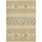 Homeroots 9' X 12' Gold Taupe And Beige Southwestern Washable Indoor Outdoor Area Rug 613907 - alternate 6