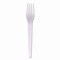Eco-Products Plantware CPLA Cutlery, Individually Wrapped, Fork, Plastic, White, 1000PK EP-S017-W - alternate 5