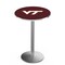 Holland Bar Stool Co 36" Stainless Steel Virginia Tech Pub Table, 36" dia. Top L214S3636VATech - alternate 1