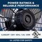 Iliving 20 Inch Wall Mount Fan, 4750 CFM High Velocity Metal Fan with 3 Speeds, Sealed Motor & 360 Deg ILG8E20P - alternate 5