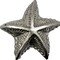 Homeroots Set of Six Silver Starfish Knob Iron Drawer Pull Knobs, 6PK 635777 - alternate 5