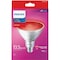 Signify 100W Equivalent Red PAR38 Medium LED Floodlight Light Bulb 568295 - alternate 5