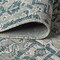 Jonathan Y Estrella Bohemian Medallion Textured Weave Teal/Gray 2 ft. x 8 ft. Indoor/Outdoor Runner Rug SMB105C-28 - alternate 5
