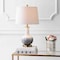Jonathan Y Gradient 25" Ceramic/Brass LED Table Lamp, White/Grey JYL3019B - alternate 6