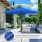 Infinipower 9FT Outdoor Patio Umbrella with 8 Ribs, Blue 3A88LGBRLA9BLUV2 - alternate 5