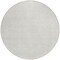 Homeroots 8' Ivory And Silver Round Geometric Washable Indoor Outdoor Area Rug 594475 - alternate 6