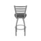 Holland Bar Stool Co 410 Jackie Stainless Steel 36in Swivel Bar Stool with Graph Coal Seat 41036SS018 - alternate 7