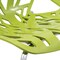 Leisuremod Modern Asbury Dining Chair with Chromed Legs, Green, 2PK AC16G2 - alternate 9