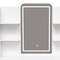 Homeroots 35" White Wood Lighted Two Drawer Dresser 714257 - alternate 4
