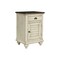 Homeroots 20" x 17" x 30" Two ToneSolid WoodSmall Nightstand 366181 - alternate 4
