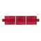 Mytee Products Trucking Flatbed Vinyl Tarp Heavy Duty 18oz 3 Piece Lumber Tarp (6 ft Drop) - Red LT6FT3PC-RED - alternate 1