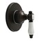 Kingston Brass Single-Handle Six-Way Diverter Valve with Round Trim Kit, Oil Rubbed Bronze KS4035BPL - alternate 1