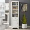 Crosley Tara Linen Storage Cabinet CF7011-WH - alternate 4