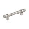 Amerock Central 3-3/4 inch (96mm) Center-to-Center Satin Nickel Cabinet Pull, 25PK 25VMP37161G10 - alternate 1