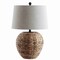 Jonathan Y Alaro 24.5" 1-Light Farmhouse Coastal Water Hyacinth Basket LED Table Lamp, Natural JYL6501A - alternate 8
