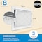 Simply 15.5x18.5x1 Merv 8, Pleated Air Filter, High Capacity, 4PK S-08-04-1551851 - alternate 5