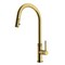 Vigo Bristol Single Handle Pull-Down Sprayer Kitchen Faucet in Matte Brushed Gold VG02033MG - alternate 1