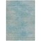 Homeroots 10' X 14' Aqua Teal Blue And Gray Abstract Washable Indoor Outdoor Area Rug 587199 - alternate 6