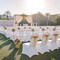 Vevor 30PCS White Stretch Spandex Folding Chair Covers for Wedding Party Dining, 30PK RD-VV-16 - alternate 6