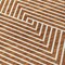Homeroots 10' X 14' Terra Cotta And Ivory Geometric Washable Indoor Outdoor Area Rug 612159 - alternate 8
