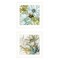 Homeroots Set Of Two Sea Glass 1 White Framed Print Wall Art, 2PK 407215 - alternate 1