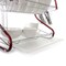 Megachef 16 Inch Two Shelf Iron Wire Dish Rack in Red DR-116R - alternate 4