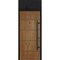 Vdomdoors Steel Door Deux 6683 Natural Oak Transom Window Sidelite Entry Door Painted W36xH80+16 Left hand In DEUX6683EXD-OAK-W36 X H80+16-LH-I - alternate 1