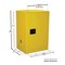 Eagle Mfg Hazardous Material Storage Cabinet, 12 gal, 1 Shelves, Steel, 23 1/4 in W x 35 in H x 18 in D, Red 1925XRED - alternate 2