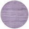 Homeroots 8' Purple And Lavender Round Abstract Washable Indoor Outdoor Area Rug 618288 - alternate 4