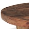 Homeroots 14in Brown Solid Wood Hand Finished Round Vanity Tray 731284 - alternate 5