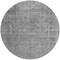 Homeroots 8' Gray And Beige Round Abstract Washable Indoor Outdoor Area Rug 616012 - alternate 6
