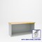 Pucel Heavy Duty Cabinet Workbench with Shelf, 72 in W x 30 in D x 34 in H, Gray CW-3072-S - alternate 1