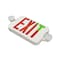 Beyond Led Technology H5, LED Exit & Safety Sign, 2W, Switchable Color Lens, Red & Green, CCT Adj 6K-7K, 3.6V 1000MAH Batt, 2PK 156732 - alternate 4